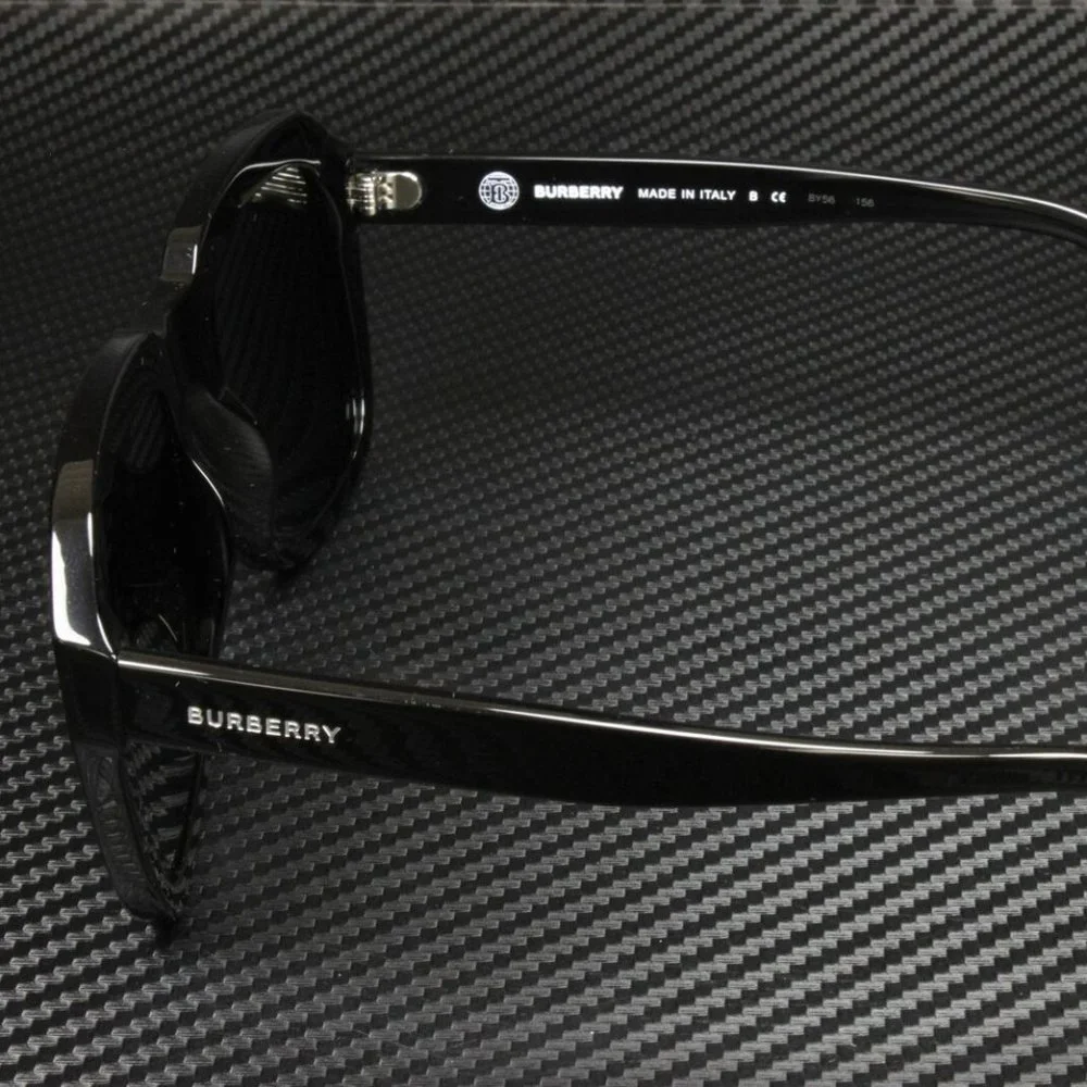 Burberry Black Men's Sunglasses With Box